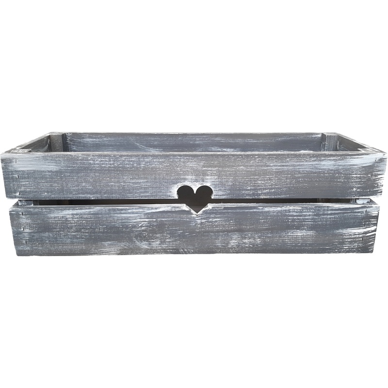 Pot de fleurs en bois 60 cm