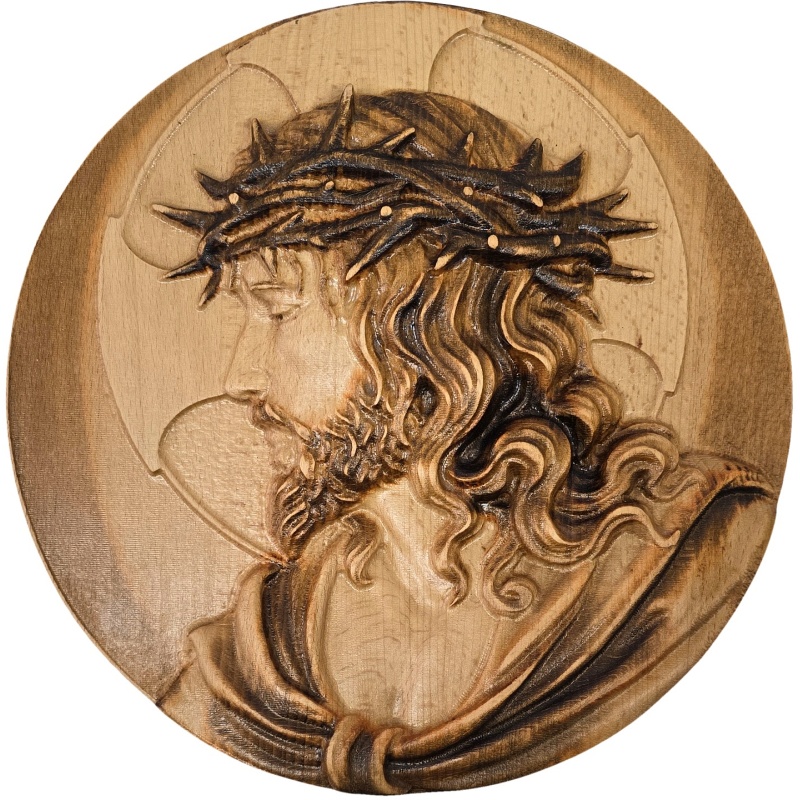 Peinture de Jésus 40cm