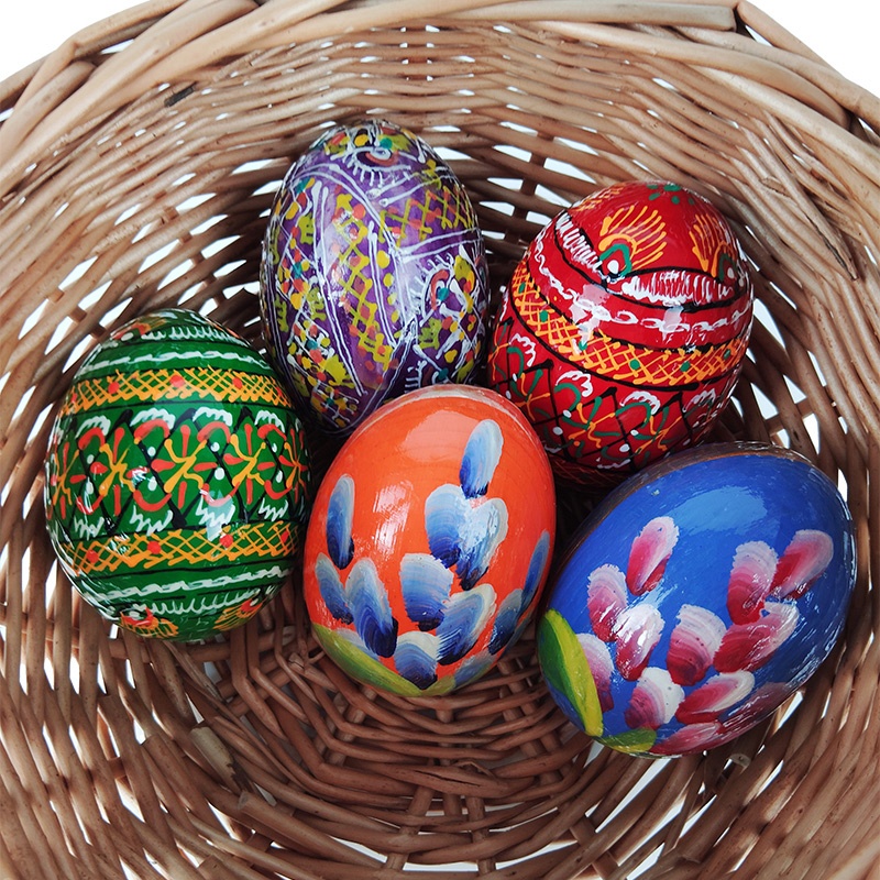 Œufs de Pâques 5 pièces