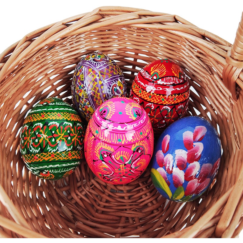 Œufs de Pâques 5 pièces