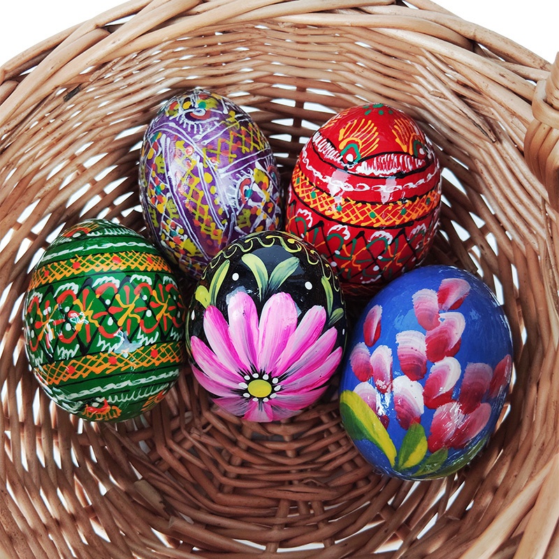 Œufs de Pâques 5 pièces