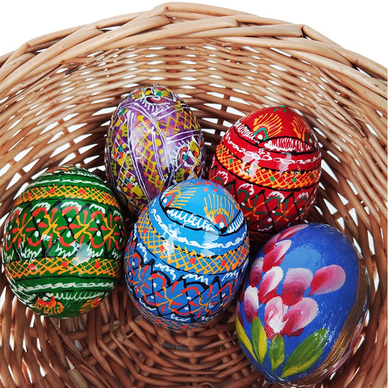 Œufs de Pâques 5 pièces