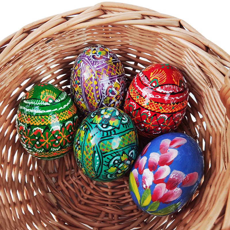 Œufs de Pâques 5 pièces