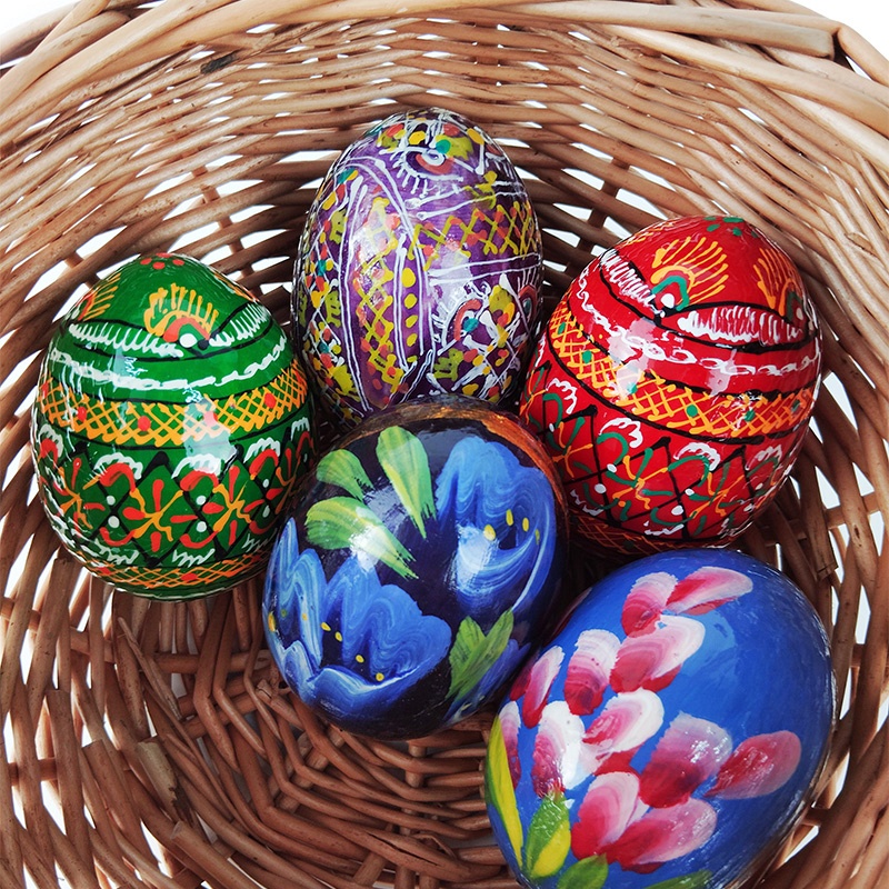 Œufs de Pâques 5 pièces