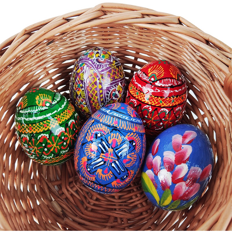 Œufs de Pâques 5 pièces