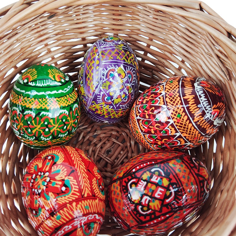 Œufs de Pâques 5 pièces