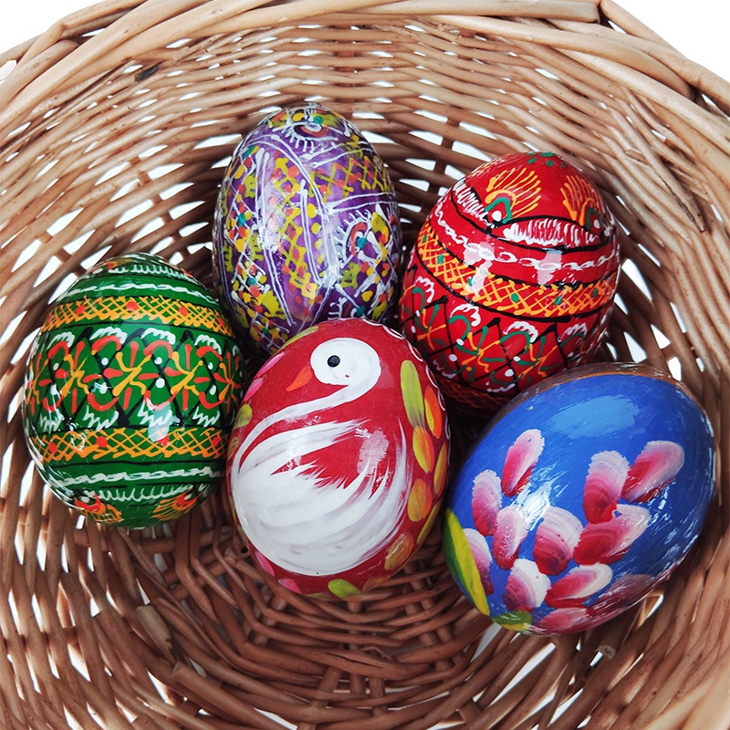 Œufs de Pâques 5 pièces