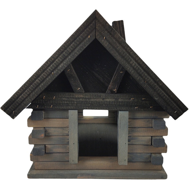 Mangeoire à oiseaux en bois