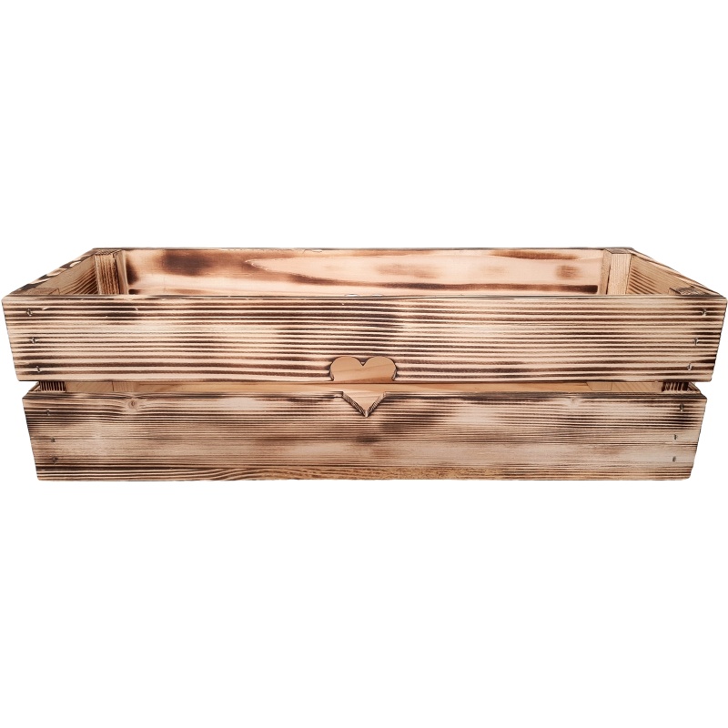 Pot de fleurs en bois 50 cm