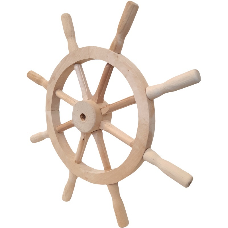 Gouvernail en bois 58cm