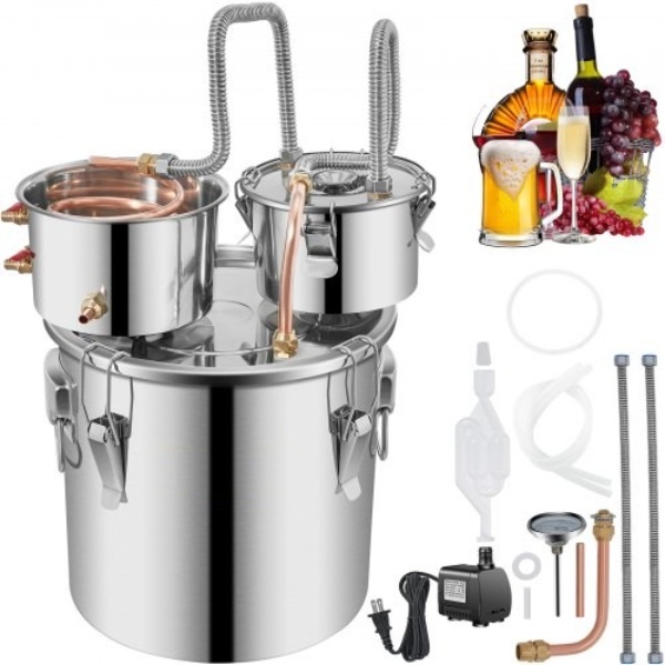 Kit de distillerie de 30 L avec trois alambics
