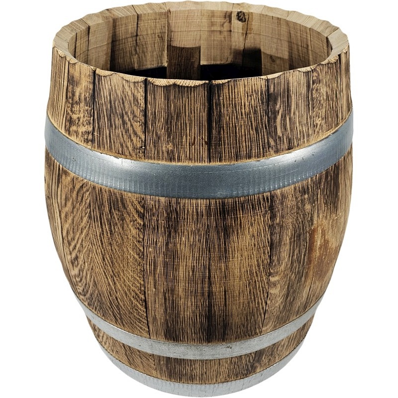 Pot de fleurs en fût de chêne (50L)