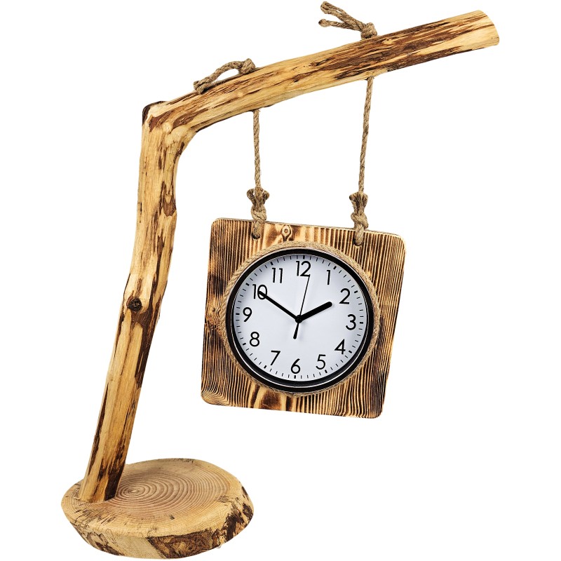 Horloge en bois