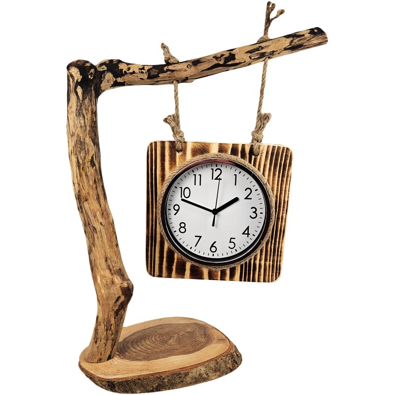 Horloge en bois