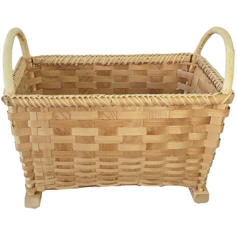 Panier en frêne en bois 70 cm