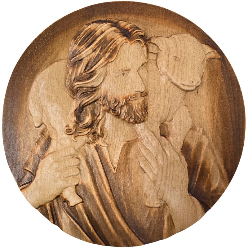 Peinture de Jésus 40cm