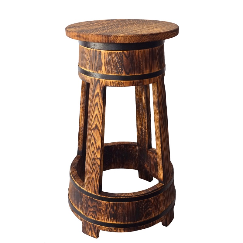 Chaise Hoker « basse » foncée