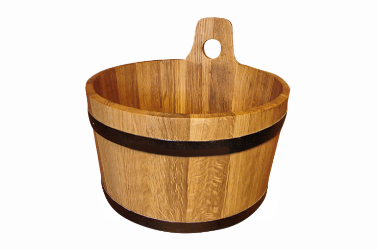 Bois de chêne 10L pour sauna