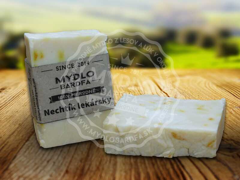 Savon à l'huile de calendula et de millepertuis