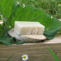 Savon pour cheveux à la bardane