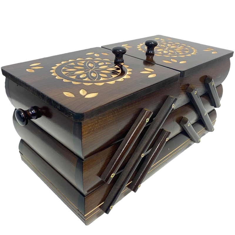 Coffret à bijoux plus grand 33x17x26 cm