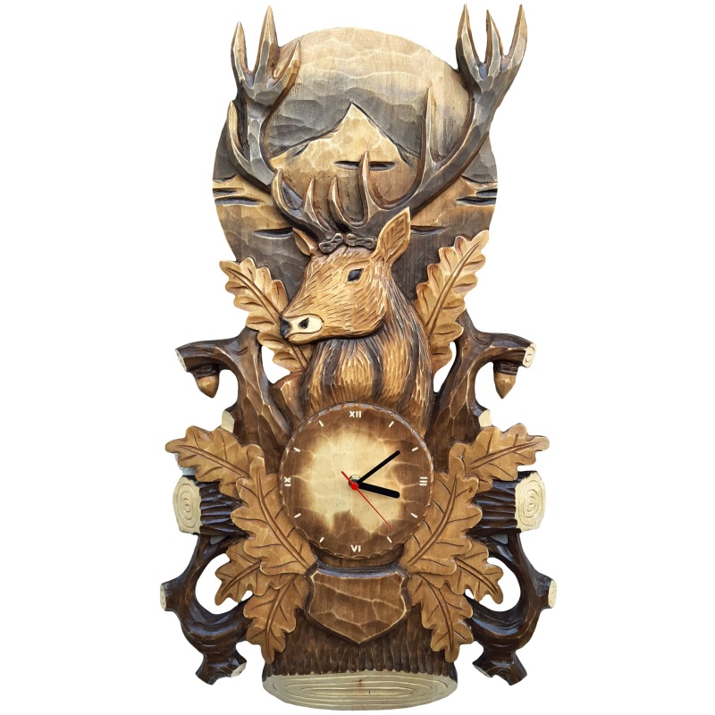 Horloge à cerf