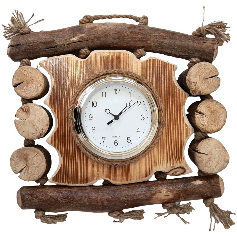 Horloge en bois