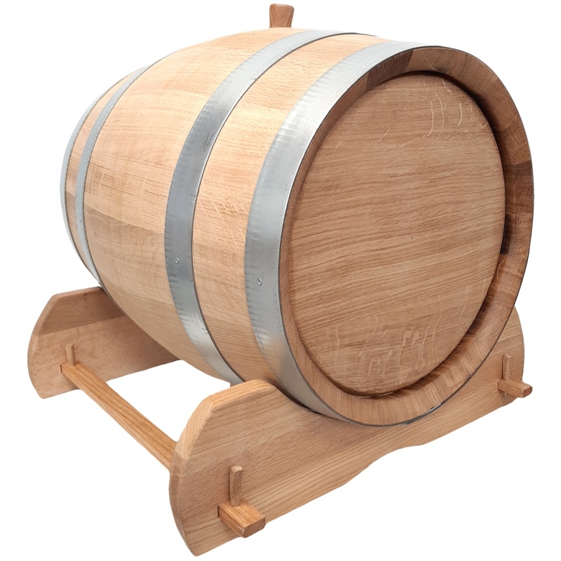 Fût en chêne 50L extra solide, sans robinet